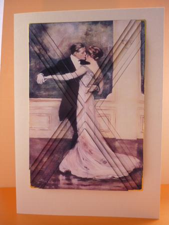 Strictly Dancing Couple Side Step Stacker by Annette Purkis