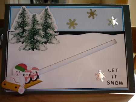 Snow Fun Penny Slider by Annette Purkis