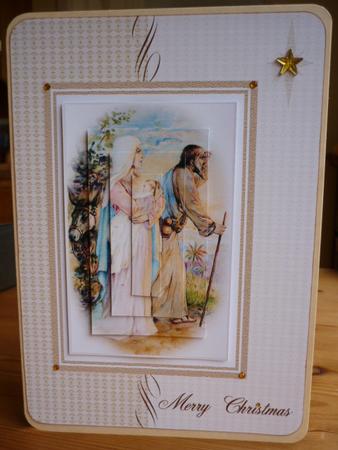 Joseph Mary & Baby Jesus by Annette Purkis