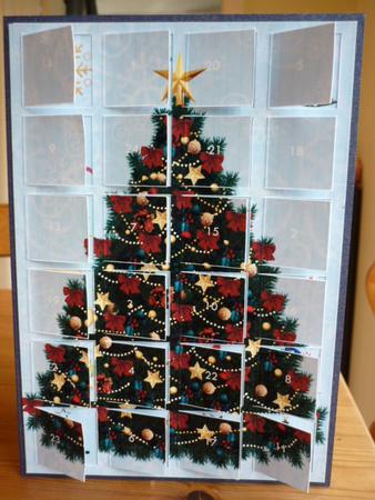 Advent Card Traditional Christmas by Annette Purkis