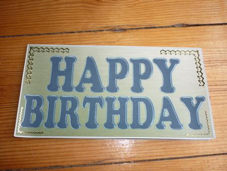 Elegant Birthday Money or Gift Wallet and Card by Annette Purkis