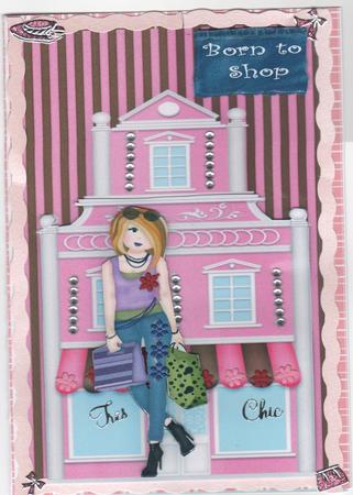Born to Shop Girl by Annette Shreeve
