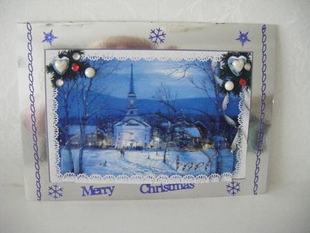 Christmas Noel - Bottom Shell Stacker by Annette Shreeve