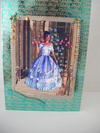 Lavender Blue at Christmas Pyramage 1 by Annette Shreeve