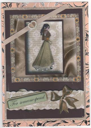 Steampunk Elegance Card Front by Annette Shreeve