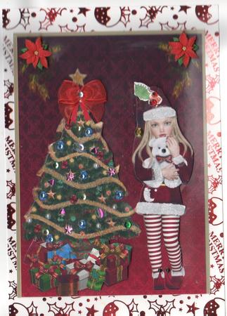 A4 Christmas Tree by Annette Shreeve