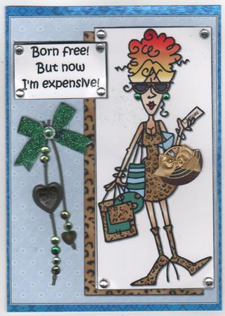Rita's Expensive Quick Card by Annette Shreeve