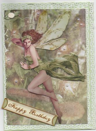 Forest Fairy Acantha Green by Annette Shreeve