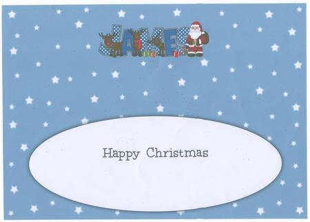 Santa and His Reindeers James Large Dl Insert by Annette Shreeve