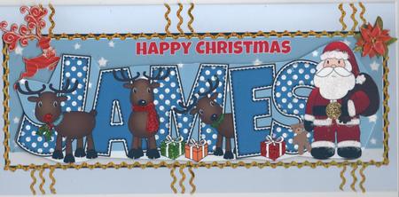 Santa and His Reindeers James Large Dl by Annette Shreeve