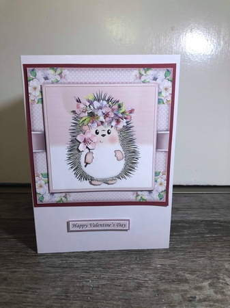 Sending Hedge Hugs Pink Mini Kit by Annette Wilkinson