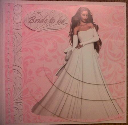 Bride to Be Rounded Side Stacker by Annette Crossley