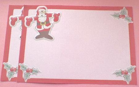 Father Christmas Note Paper by Annette Crossley