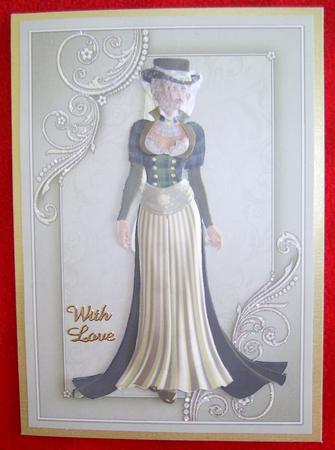 Elegant Vintage Lady by Annmarie Spriggs