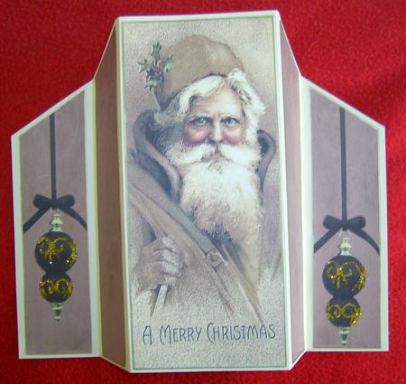 Vintage ~ Santa by Annmarie Spriggs