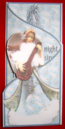 Christian Angel Christmas Cascade by Annmarie Spriggs