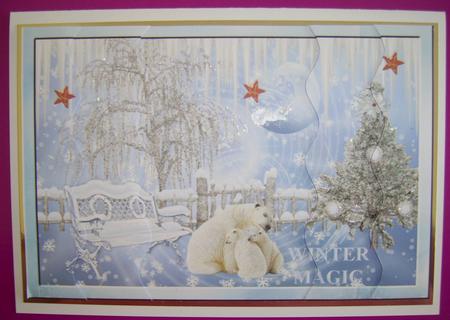 A Magical Winter Wavy Side Stacker by Annmarie Spriggs