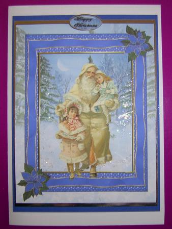 Christmas Father Christmas and Children by Annmarie Spriggs