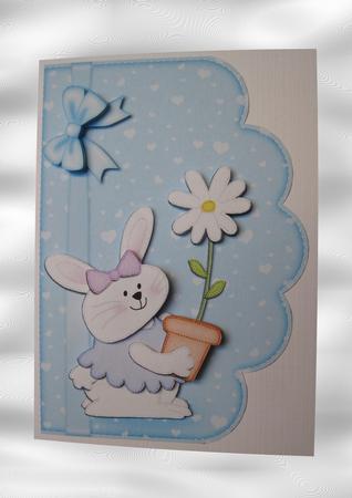 A4 Little Bunny Felties Scalloped Edge by Apetroae Stefan