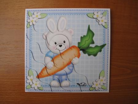 Teddy Ed's Bunny Ears Wavy Corner Side Stacker by Apetroae Stefan