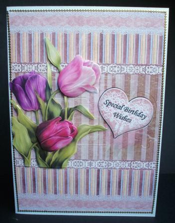 A Trio of Tulips by Audrey Brown clifford