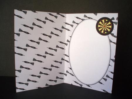 Dartboard Insert by Audrey Brown clifford