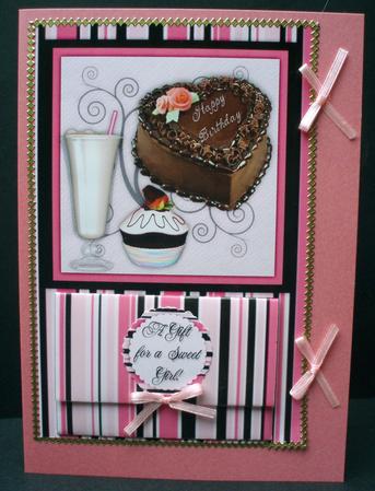 Sweet 16 Treats Gift Pocket Birthday by Audrey Brown clifford