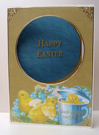 Easter Chicks Window Sheet by Audrey Brown clifford