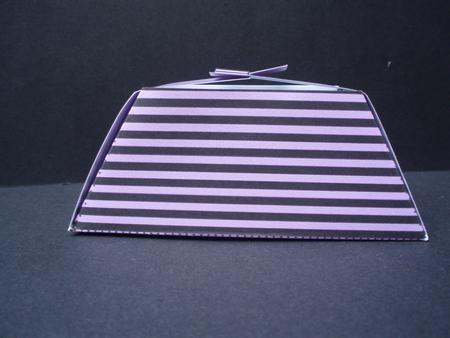 Zebra Striped Handbag Shaped Treat or Favour Box Sheet 2 by Audrey Brown clifford