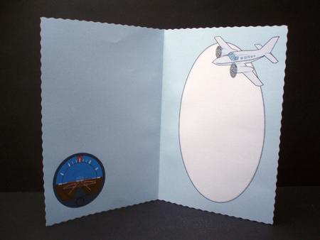 Plane Insert (blue) by Audrey Brown clifford