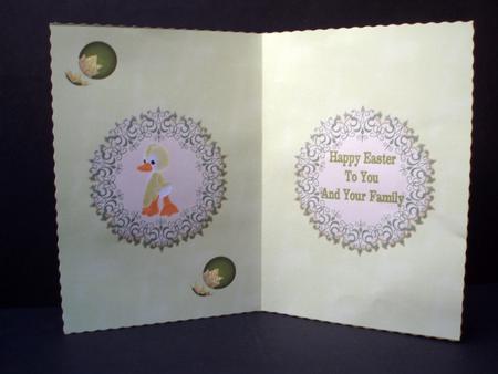 Happy Easter Insert by Audrey Brown clifford