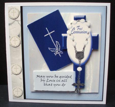 1st Communion Boy by Audrey Brown clifford