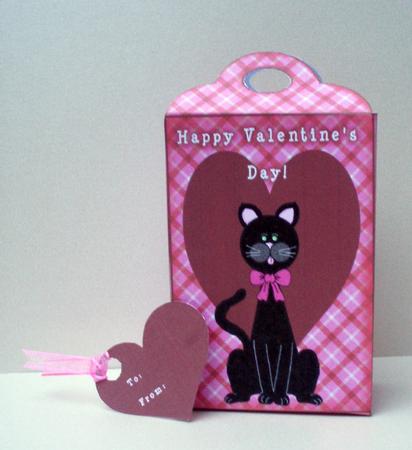 Valentine Cat by Audrey Brown clifford