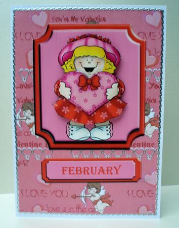 February by Audrey Brown clifford
