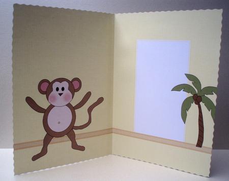 Monkey Business A5 Portrait Insert by Audrey Brown clifford