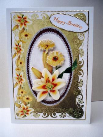 Lilly and Daisies by Audrey Brown clifford
