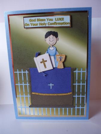 First Holy Communion or Confirmation by Audrey Brown clifford