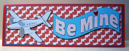 Be Mine with Plane Large Dl 2 by Audrey Brown clifford