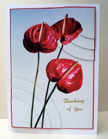 Stunning Floral 2 Corner Stacker by Audrey Brown clifford