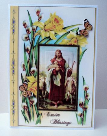 The Shepherd at Easter by Audrey Brown clifford
