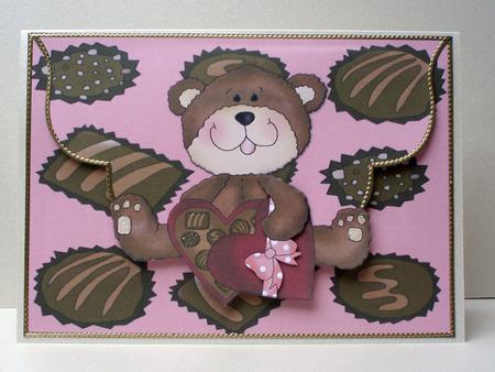 Sweet Valentine Wishes - Envelope Card by Audrey Brown clifford