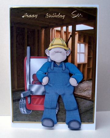 Building Site Backing Paper by Audrey Brown clifford