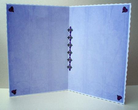 Stained Glass Butterfly Insert by Audrey Brown clifford