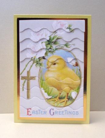 Easter Greeting by Audrey Brown clifford