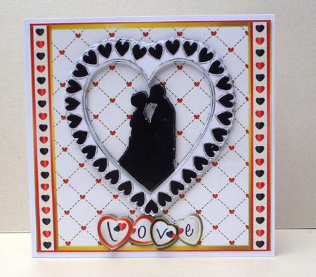 Valentine Couple - or for Anniversary by Audrey Brown clifford