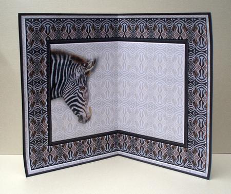 Zebra Insert by Audrey Brown clifford