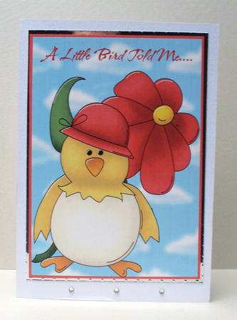 A Bird Told Me by Audrey Brown clifford