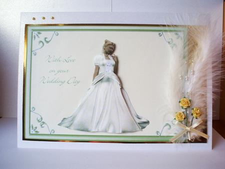 Beautiful Bride in Frame Step by Step by Audrey Brown clifford