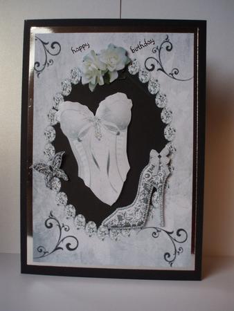 Gorgeous Sparkly White Ladies Accessories by Audrey Brown clifford