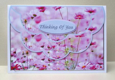 Peony Pretty in Pink Quick Card by Audrey Brown clifford